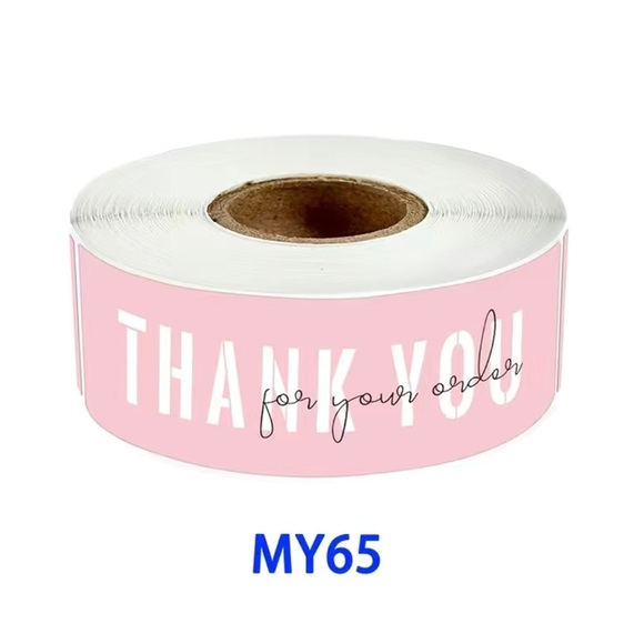 Bundle: 120pcs,Thank You Sticker,Label for Small Business + 500pcs sticker roll - Picture 7 of 11